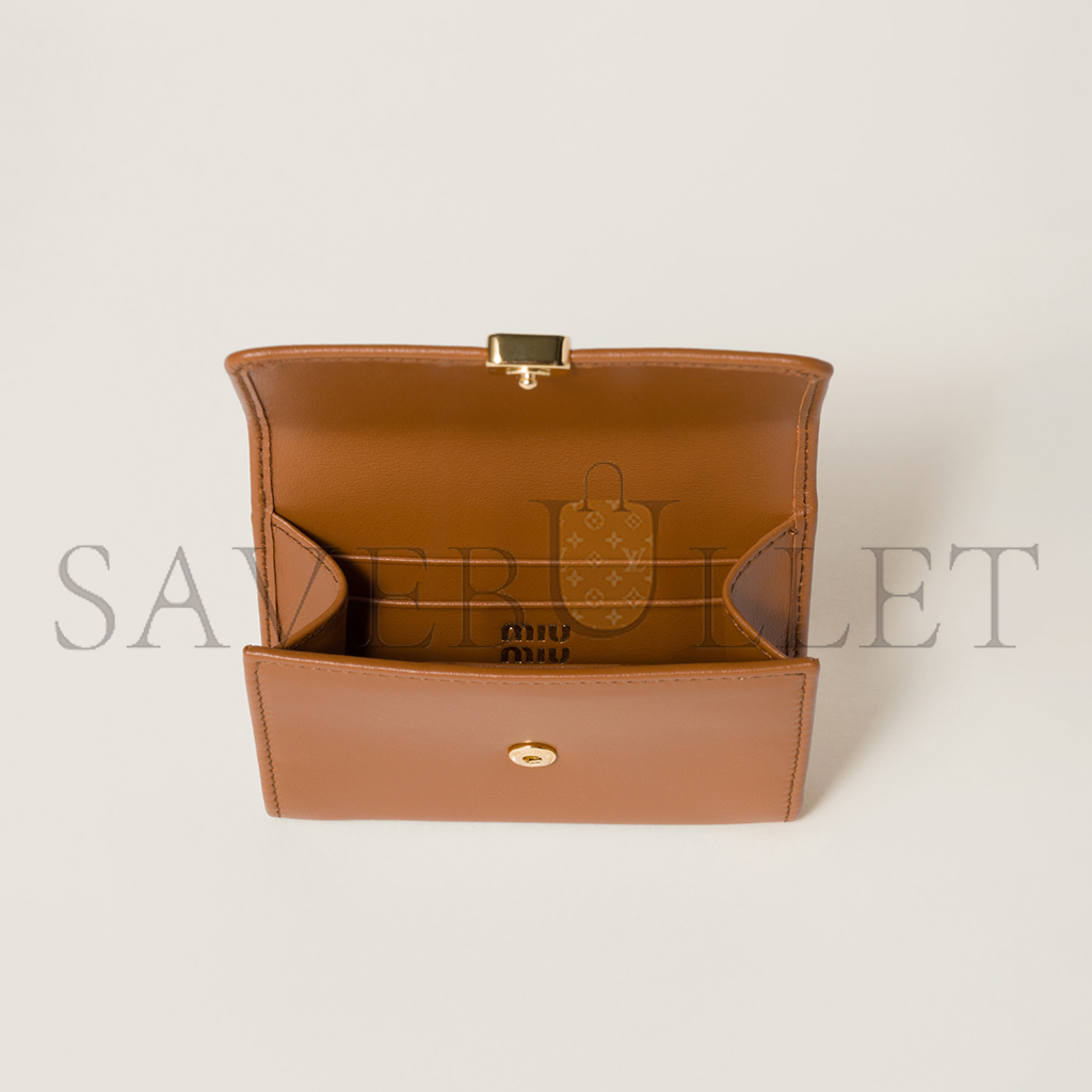 M1v M1v leather card holder with logo 5mc104 (10.2*8.5*2cm)